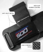 Gymreapers Lifting Wrist Straps for Weightlifting, Bodybuilding, Powerlifting, Strength Training, & Deadlifts - Padded Neoprene with 18 inch Cotton