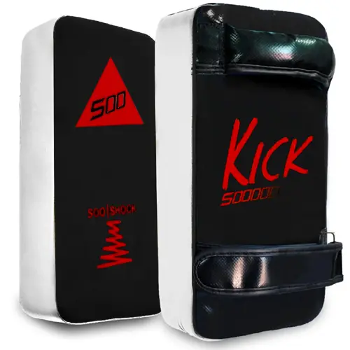 kicking pads red